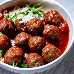 meatballls with cheese