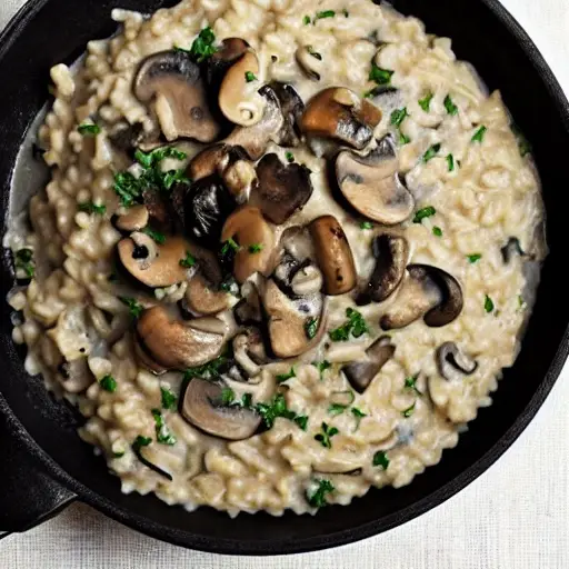 Mushroom Risotto