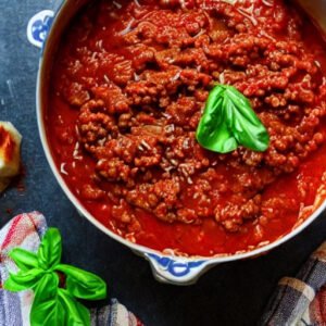 Bolognese sauce